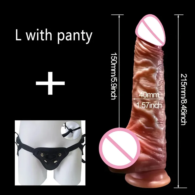 Realistic Dildo Sliding Foreskin Big Penis Suction Cup Dildos Female Masturbator Fake Dick Adult Anal Sex Toys for Women Men Gay — image 13