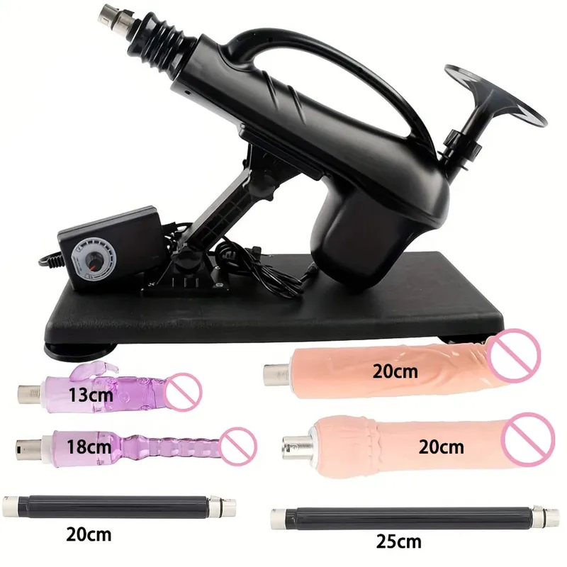 Macchina sessuale automatica 3XLR Accessori per vibratori Masturbazione femminile Pistola per massaggio Giocattoli del sesso per uomini Coppie Prodotti per adulti