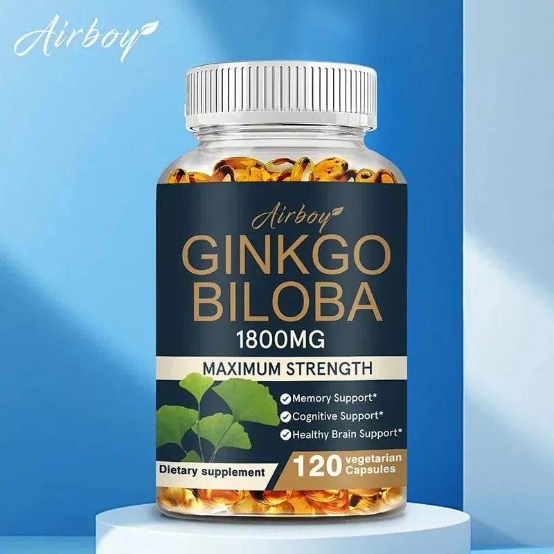 Ginkgo Biloba Supplement - Memory and Learning Promotes Brain Health Improves Clarity Improves ConcentrationSupplement — image 6