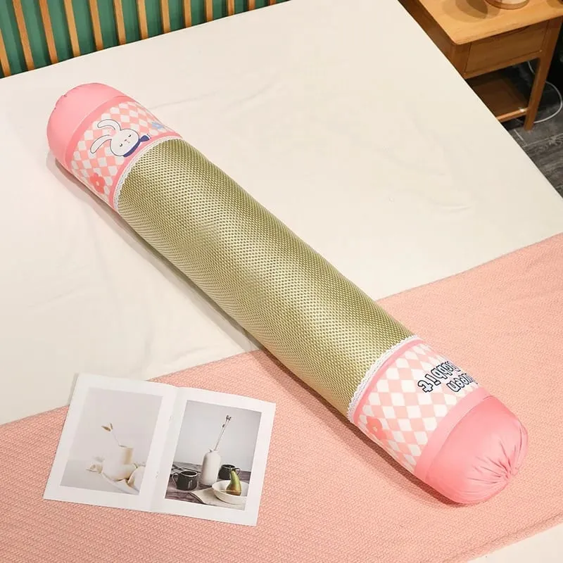 60 ซม.Panda Ice Vine หมอน Plush สองด้าน Cool Ice หวายเบาะนุ่ม Plush Throw หมอนบ้านโซฟาเตียงตกแต่งของขวัญ — image 11