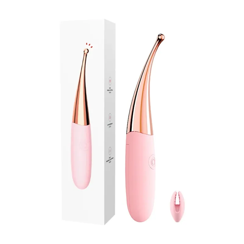 G Spot Vibrator Kuat Frekuensi Tinggi Vibrator Jilat Kelentit Perangsang Puting Melancap Masturbator Urut Mainan Seks untuk Wanita Dewasa