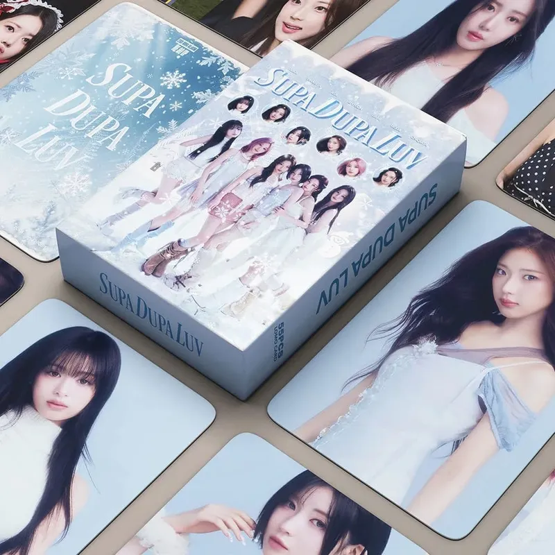 55PCS Kpop Hot Girls Groupใหม่Album "CHOOM" คุณภาพสูงPhotocards RUKA AHYEON RORA PHARITA RAMI ASA CHIQUITA HD Lomoการ์ด — image 2