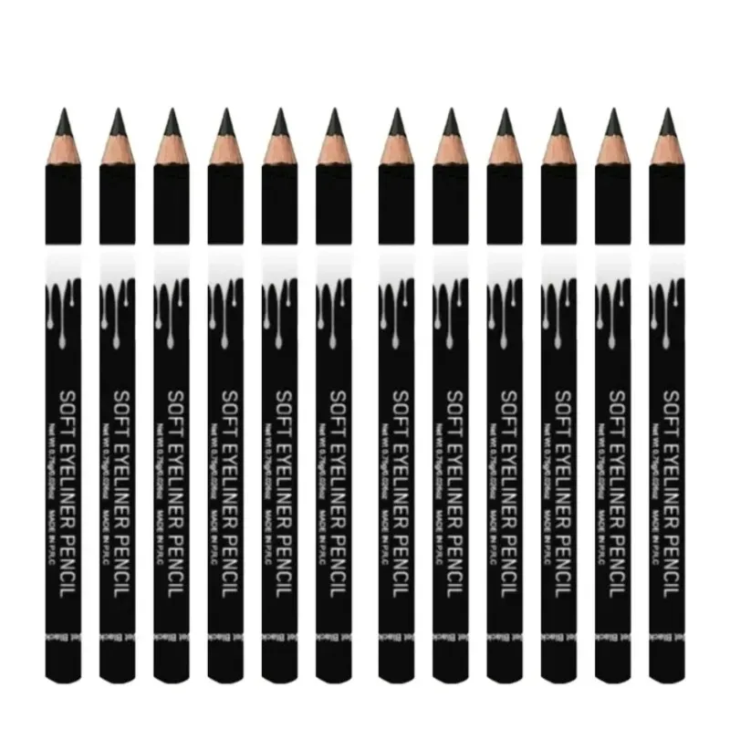 1/12 stücke Weiß Eyeliner Make-Up Dauerhaft Glatt Leicht Zu Tragen Augen Aufheller Wasserdicht Mode Augen Liner Bleistifte Augen Make-Up-Tools — image 11