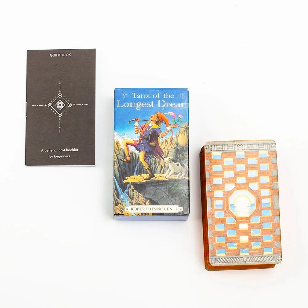 The Longest Dream Tarot Cards Baraja de 78 piezas con folleto de instrucciones Ideal para entusiastas y amantes de los juegos de mesa