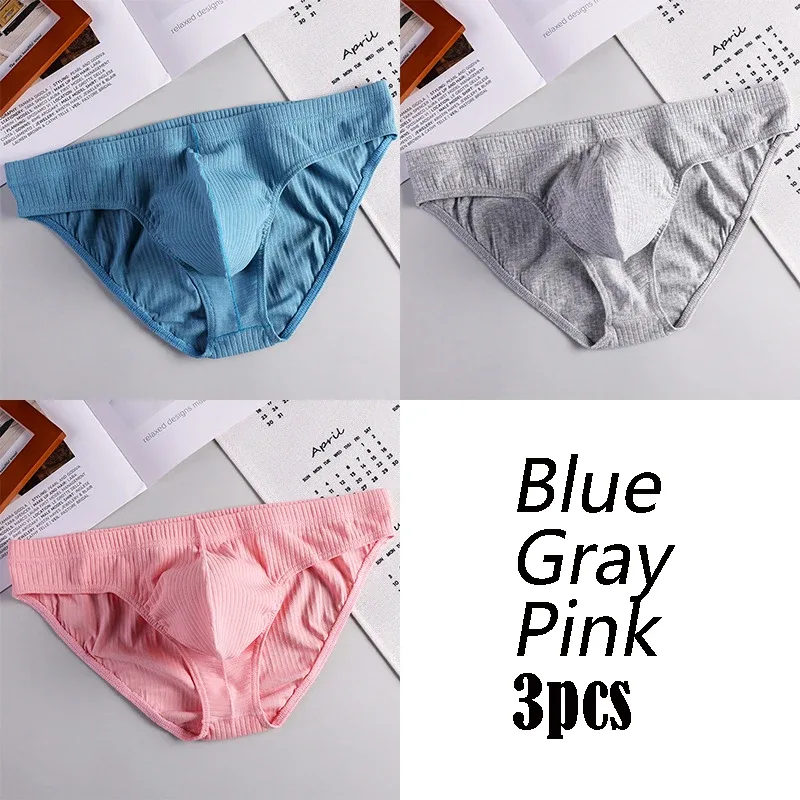Nuovo Solido 1 pz/3 pz Biancheria Intima di Cotone Uomo Breve Hot Shorts Mens Slip Ropa Interior Hombre Traspirante Taglia M2XL ST-MK56 — image 9