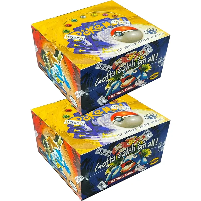 Pacote inteiro pkm 1ª edição booster ptcg cartões proxy para conjunto base pacote charizard blastoise venusaur tcg cartões 11 unidades/pacote brinquedo — image 12