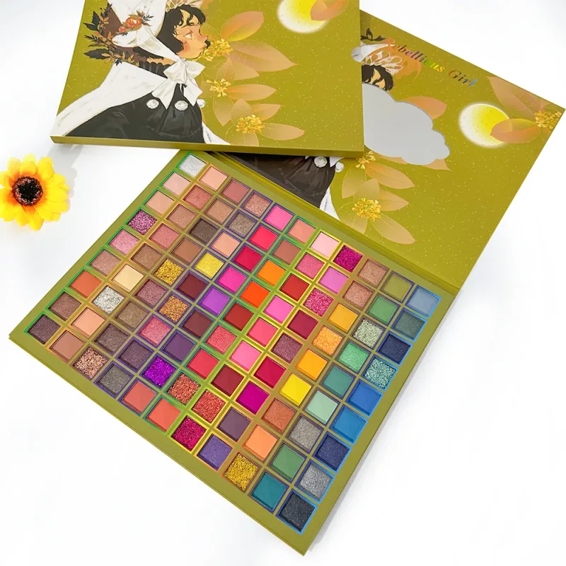 99 Color Rainbow Eye Makeup Plate Professional Matte Flash Plate Durable Eye Shadow Plate Κατάλληλο για δώρα σε γυναίκες καλλυντικά