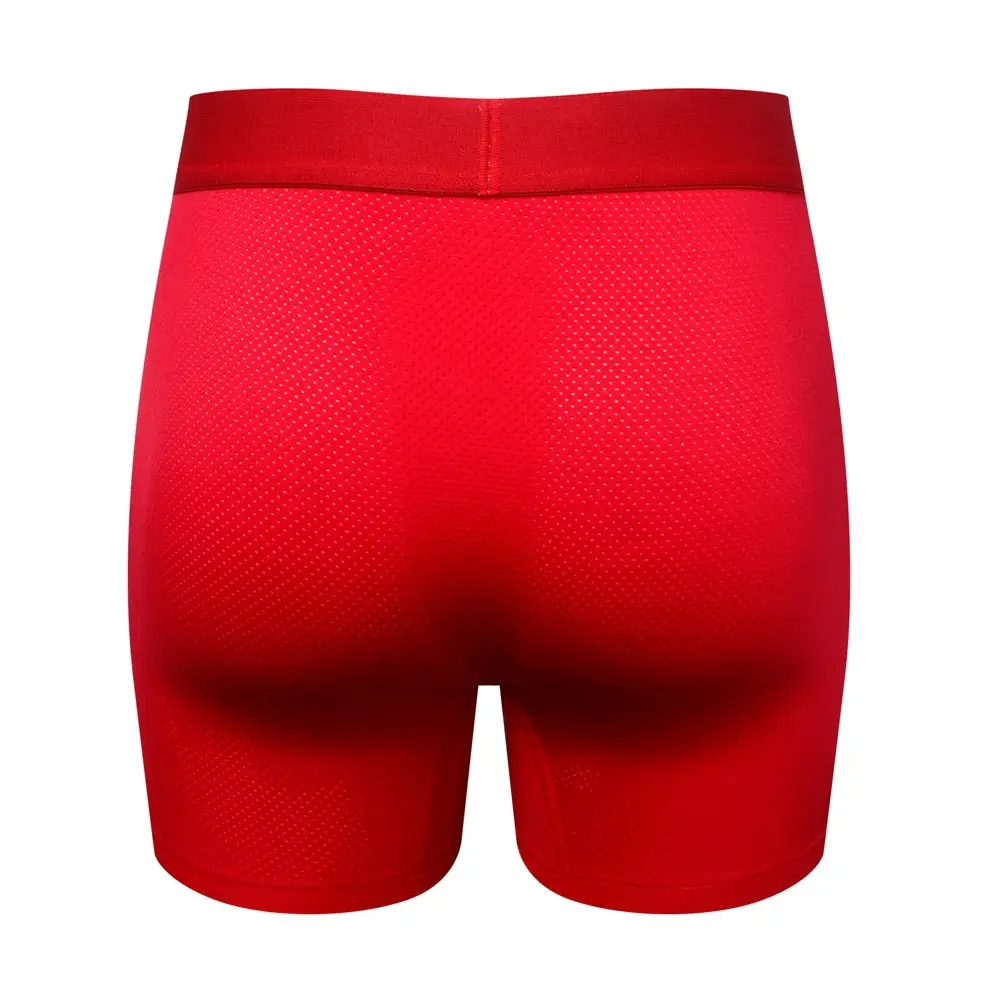 Sexy Men Underwear Men's Boxer 3D Hammock-shaped Pouch Designed Breathable Mesh Panels Men Boxershorts Trunk Male Underpants — image 34