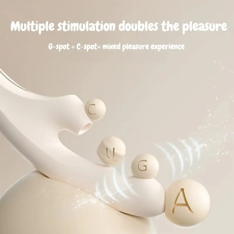 Clit Sucker Vibrator Dildo untuk Wanita G-Spot Clitoris Stimulator Pemanasan Dildo APP Kawalan Mainan Seks Wanita Barangan Dewasa — image 3