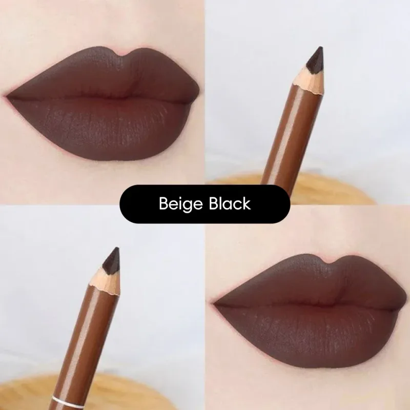 Waterproof Lip Liner Matte Nuede Red Long Lasting Makeup Pens Non-stick Cup Lipstick Women Party Makeup Lip Cosmetics — image 15