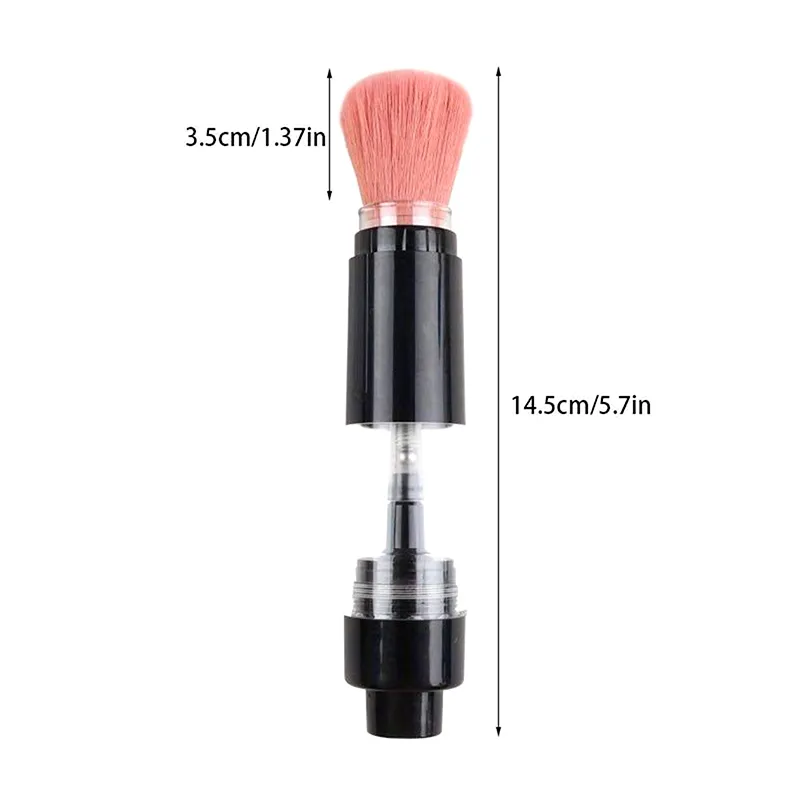 Multifunktionaler Push-on-Spray-Puderpinsel, nachfüllbarer Puderpinsel, kosmetischer Puderpinsel, Foundation-Rougepinsel, Make-up-Werkzeuge — image 6