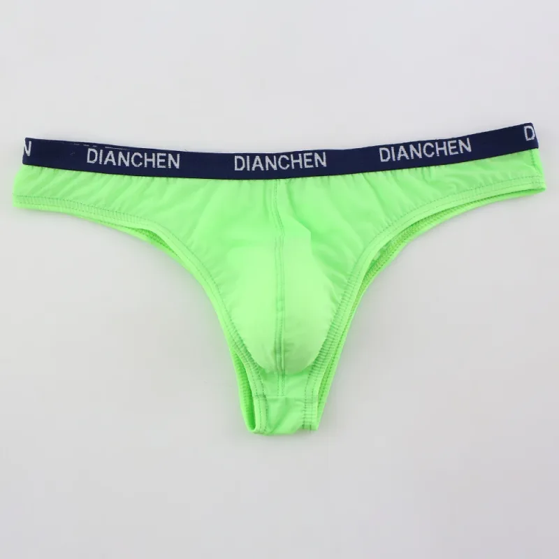 1pc Sexy hommes élastique glace soie Bikini slips respirant Jockstrap poche sous-vêtements taille basse homme culotte — image 26
