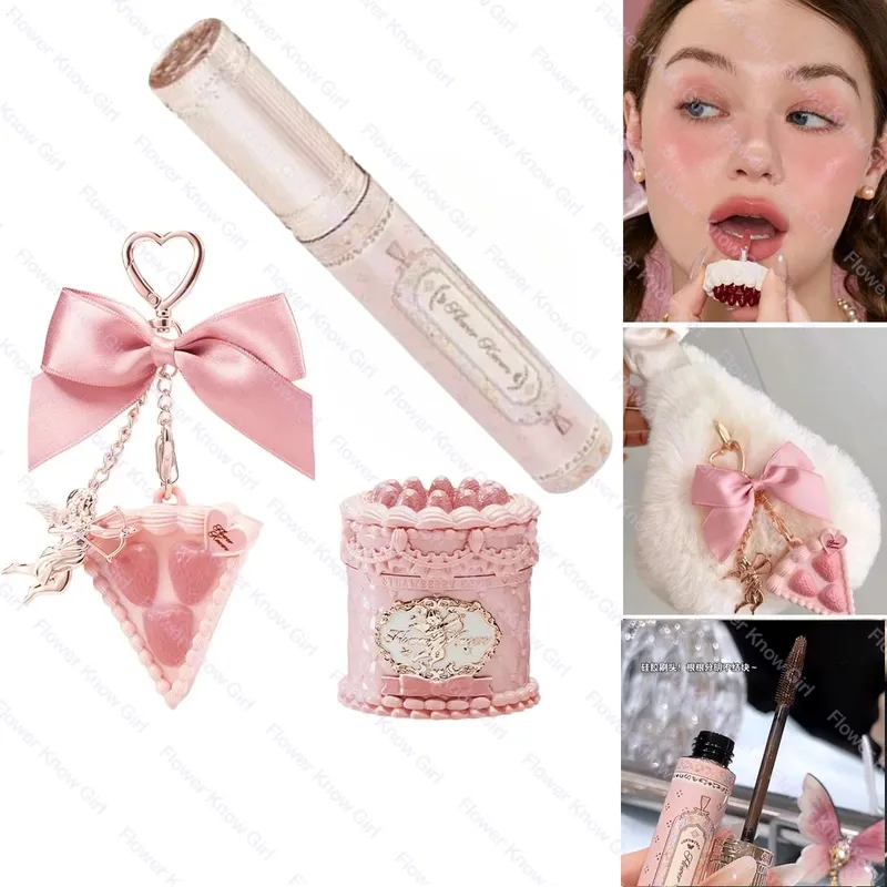 Flower Knows Lipstick Solid Parfume Mascara Sæt Langvarig duftgave til kvinder — image 2