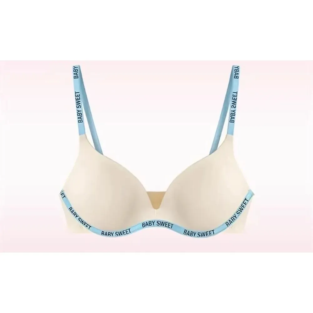 Neue Dopamin Farbe Nahtlose Drahtlose Bh Set Push-Up Sammeln Sexy Dessous Höschen Unterwäsche Für Frauen 32 ‑ 38AB bh set — image 5