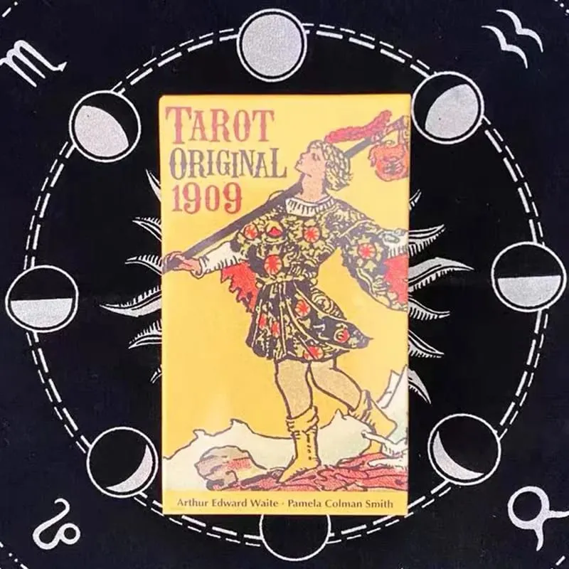 The Rider Waite Smith 1909 Tarot Cards Oracle Deck for Beginners English Spanish Classic Divination Edition Play Game — image 5