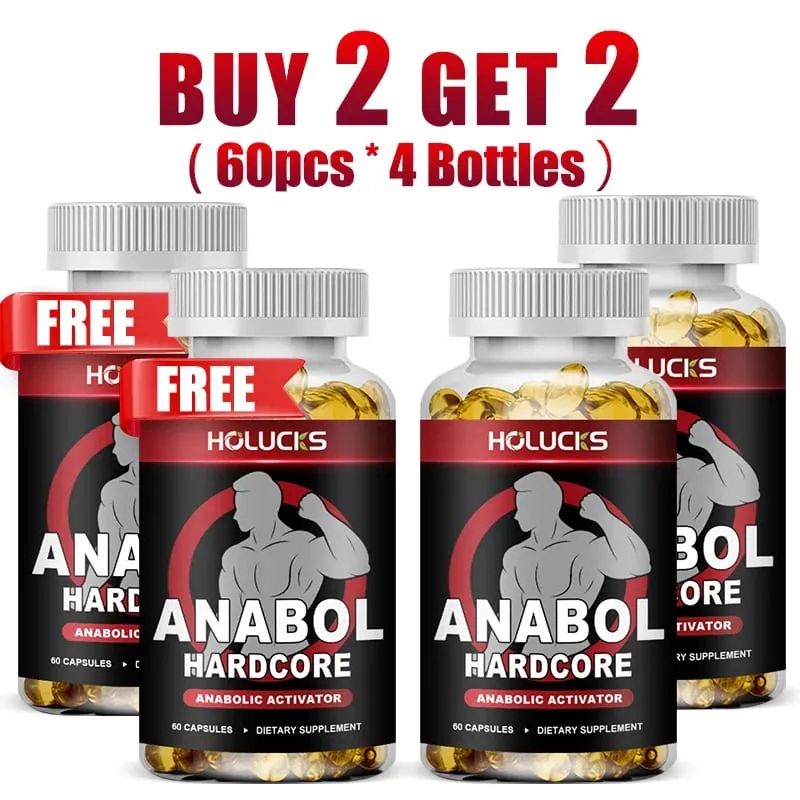 Anabol Hardcore Anabolic Activator Capsules Support Muscle Building Strength Gains & Fat Shredding for Athletes — image 11