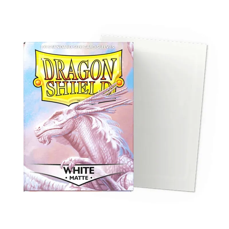 100 PCS/BOX 66x91mm Saiz Standard Demark Dragon Shield Lengan Kad Matte untuk Lengan Kad Permainan Papan MTG/PKM/YGO/TCG