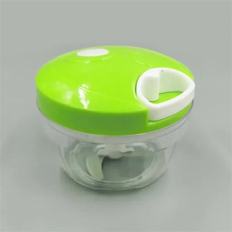 Rozdrabniacz żywności procesor Mini ręczna lina krajarka do czosnku maszynka do mielenia mięsa krajalnica do cebuli warzywnej tłuczek do czosnku narzędzia kuchenne przenośne — image 9
