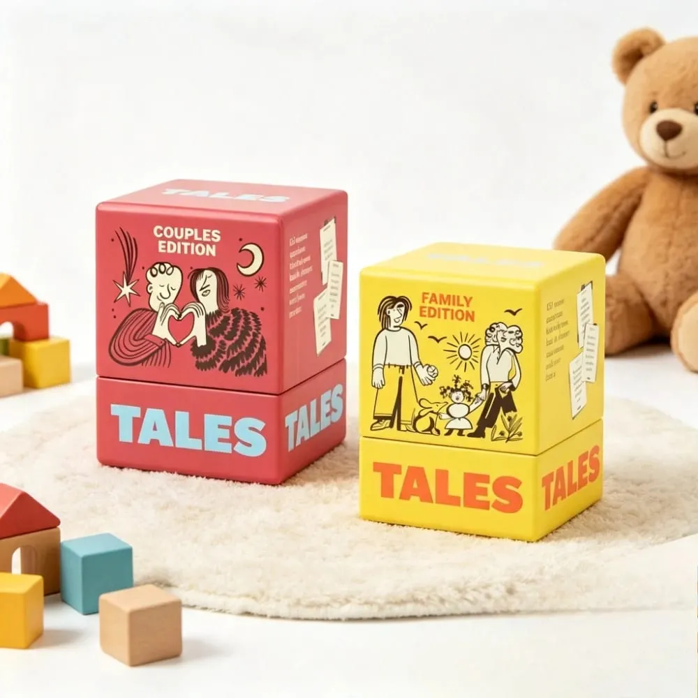 150 ชิ้นการ์ด Conversation Starter เกม Family Edition สนุก Icebreaker สำหรับผู้ใหญ่และครอบครัว Gatherings คู่การ์ดเกม Tales — image 1