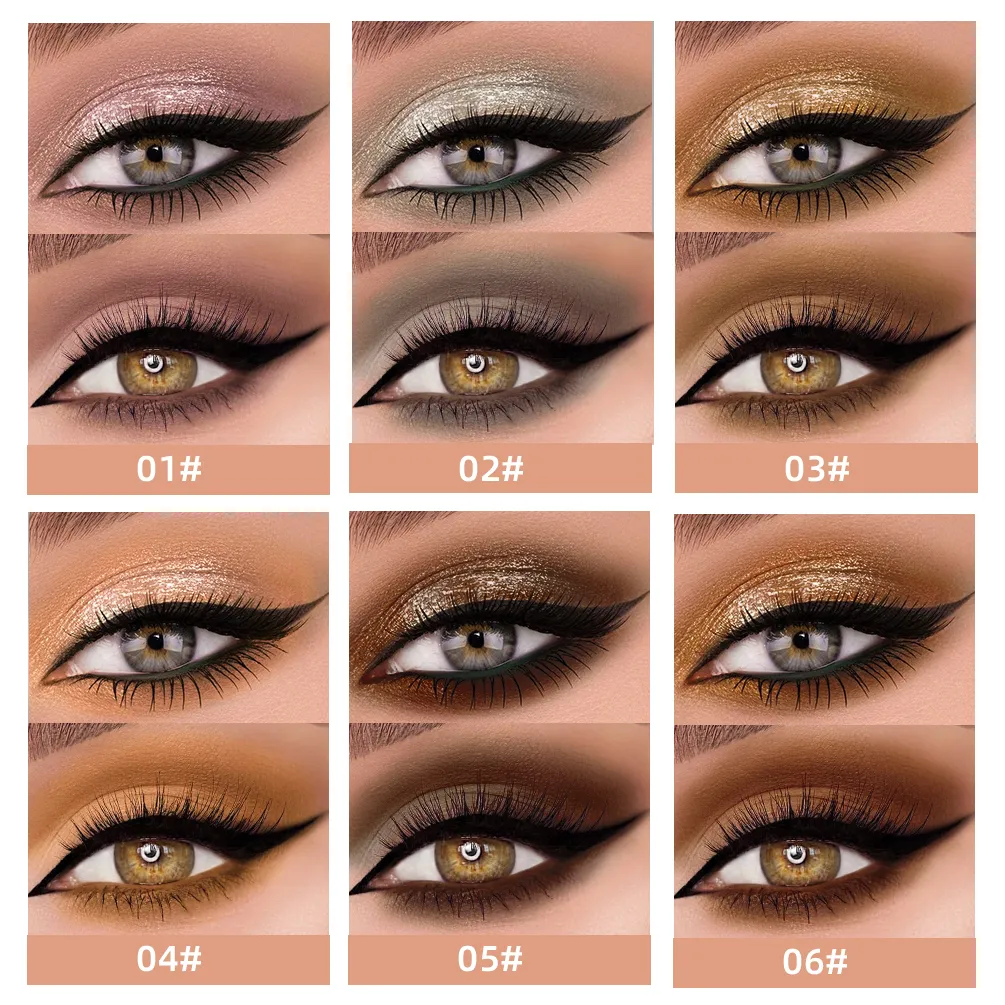 Çift Uçlu Glitter Mat Göz farı Sopa Kalem Göz Farı Makyaj Su Geçirmez Bicolor Pırıltılı Kozmetik Güzellik Makyaj Aracı — image 3