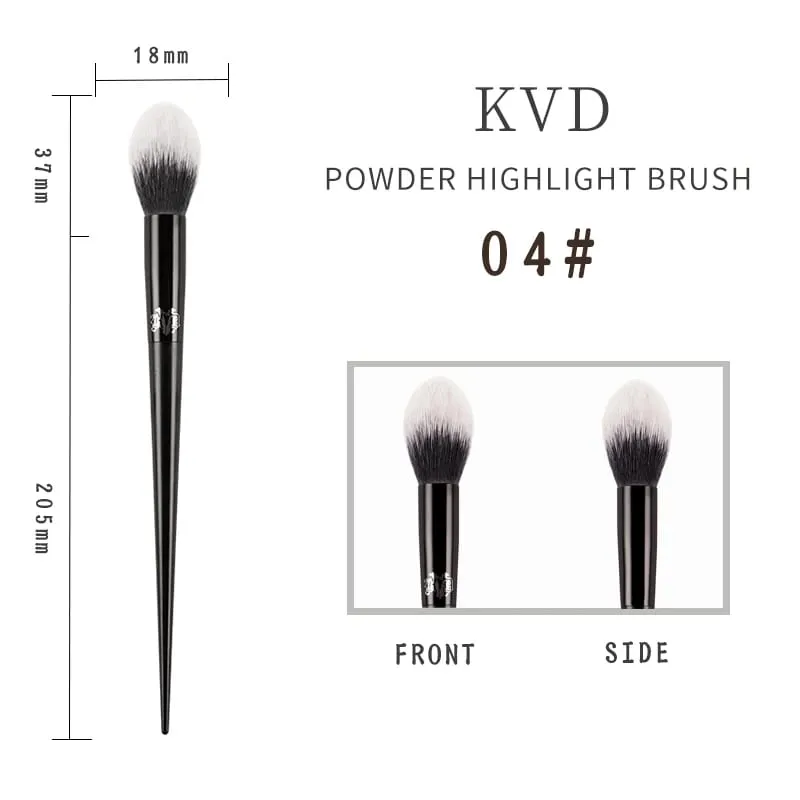 Kat Von D Makeup Brush Foundation Blush Highlight Concealer Powder Sculpting Eyeshadow Brush KVD Brand Makeup Brushes — image 10