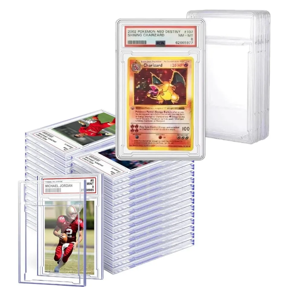 PSA-Rating-Sternkarte, transparenter Kartenstein, komplettes Set, Kartenbox, Spielkarten, Pokémon-Sammlungskartenbox, Zubehör, Spielzeuggeschenke — image 1