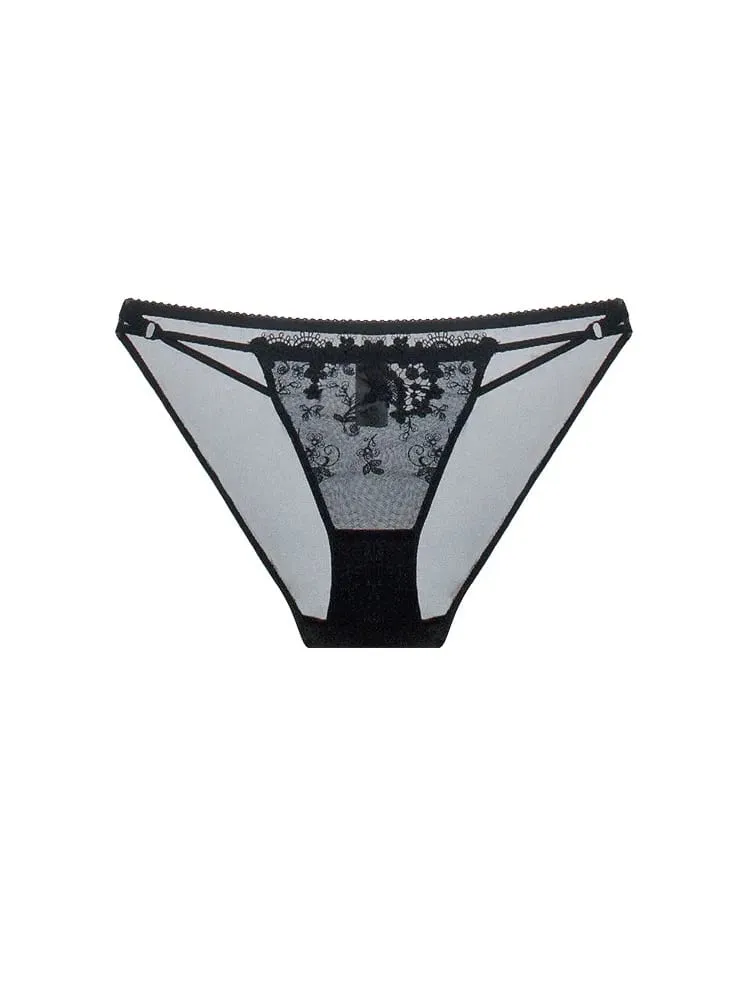 หรูหราภาษาฝรั่งเศสคำลูกไม้ Underwire CROSS Bra ชุดกระต่ายหูถ้วยหรูหราชุดชั้นในเซ็กซี่ผู้หญิงแฟลชขาย — image 2