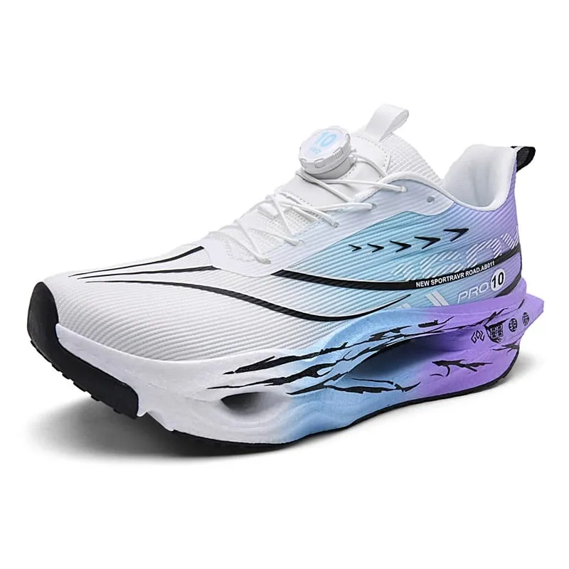 Scarpe da corsa da corsa con piastra in carbonio antiscivolo da uomo cuscino elastico ultraleggero scarpe da ginnastica atletiche scarpe sportive da maratona per allenamento veloce — image 10