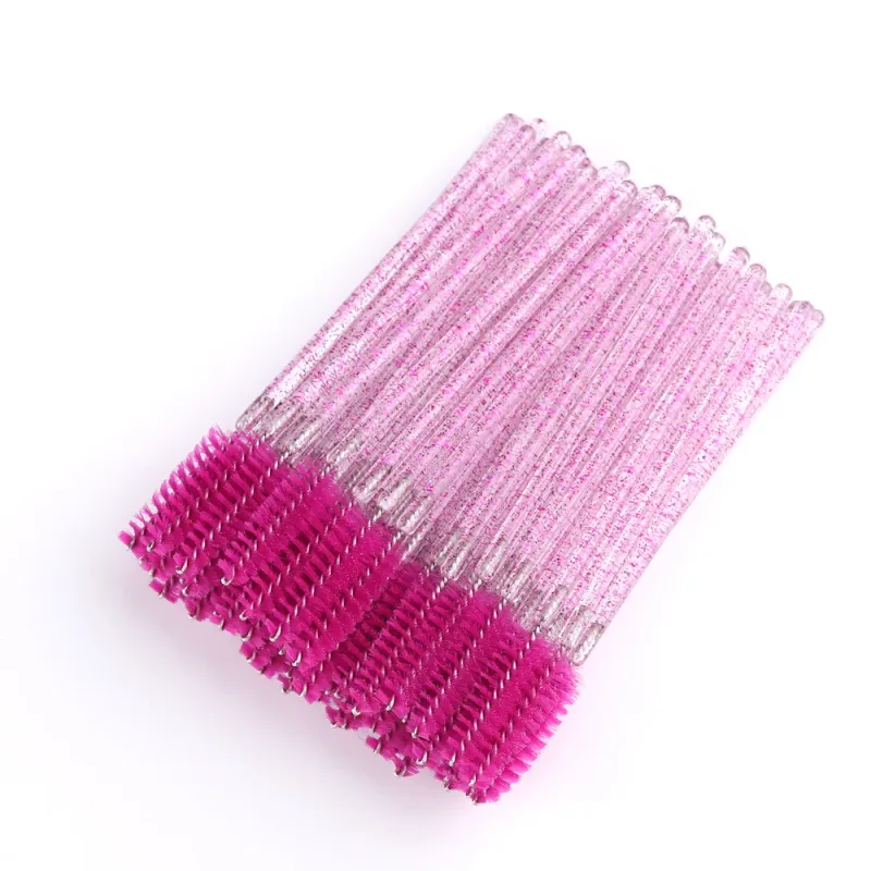 50 ชิ้น Disposable แปรงขนตา Extension คริสตัล Eyebrow แปรงมาสคาร่า Eye Lashes ชุดเครื่องมือเครื่องสำอางค์แต่งหน้าความงาม — image 17