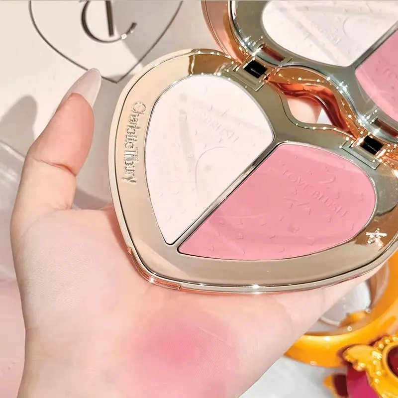 Charlotte tilbury chique pó blush sedoso macio edificável blendable radiante luminoso de longa duração brilho natural swish pop maquiagem — image 8