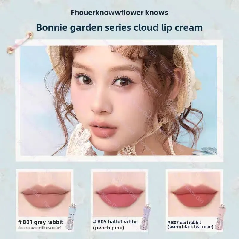 Flower Knows ALL IN ONE 10pcs Makeup Kit Bonny Garden Iris Gift Set Lip Balm Blush Eyeshadow Cushion Foundation Makeup Set — image 4