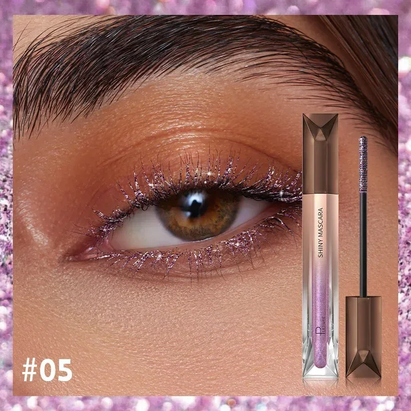 Ciglia Sopracciglio Glitter Mascara Pennello Allungamento Ciglia Colorate Blu Rosa Oro Mascara Ciglia Curling Estensione Trucco — image 10