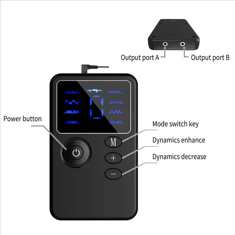 Anneau de pénis à choc électrique, électrostimulation du pénis, anneaux de Massage, jouets à thème médical pour hommes, accessoires de produits sexuels pour adultes — image 33
