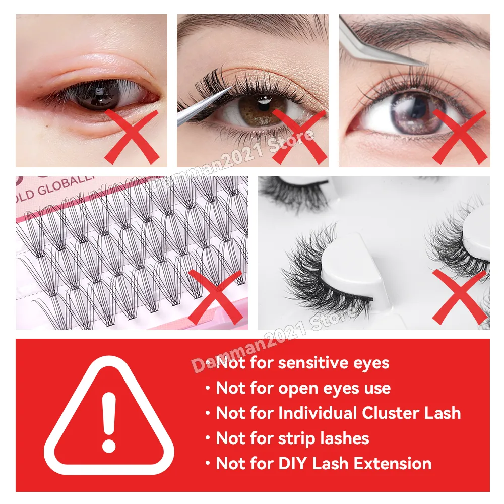 Damman – colle adhésive professionnelle pour Extension de cils, séchage rapide, fournitures de cils Flase — image 5