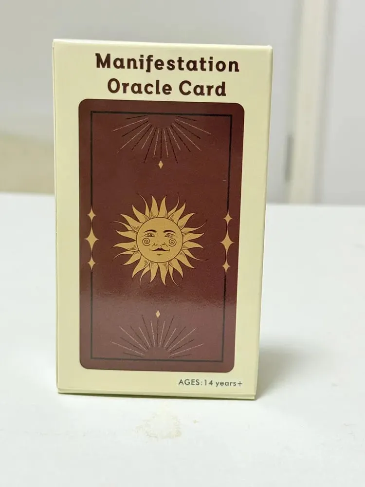 Manifestasi kad oracle 33 dek 10*6.3cm Versi Bahasa Inggeris Permainan papan Tarot Sepanjang Dek — image 6