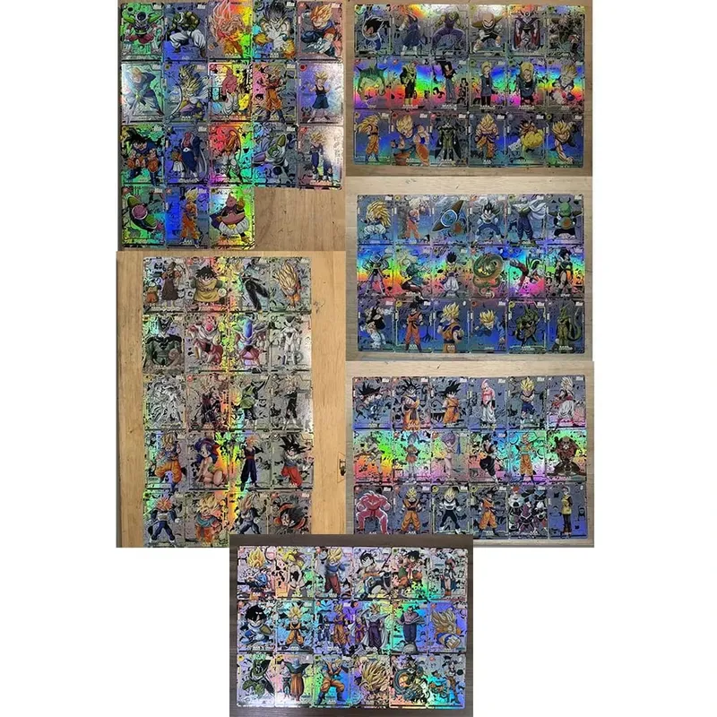 Personaggi anime Dragon Ball Super Bulma Cell Texture abbronzante fatta in casa fai da te Giocattoli di gioco Carta da collezione Regalo di compleanno di Natale — image 15