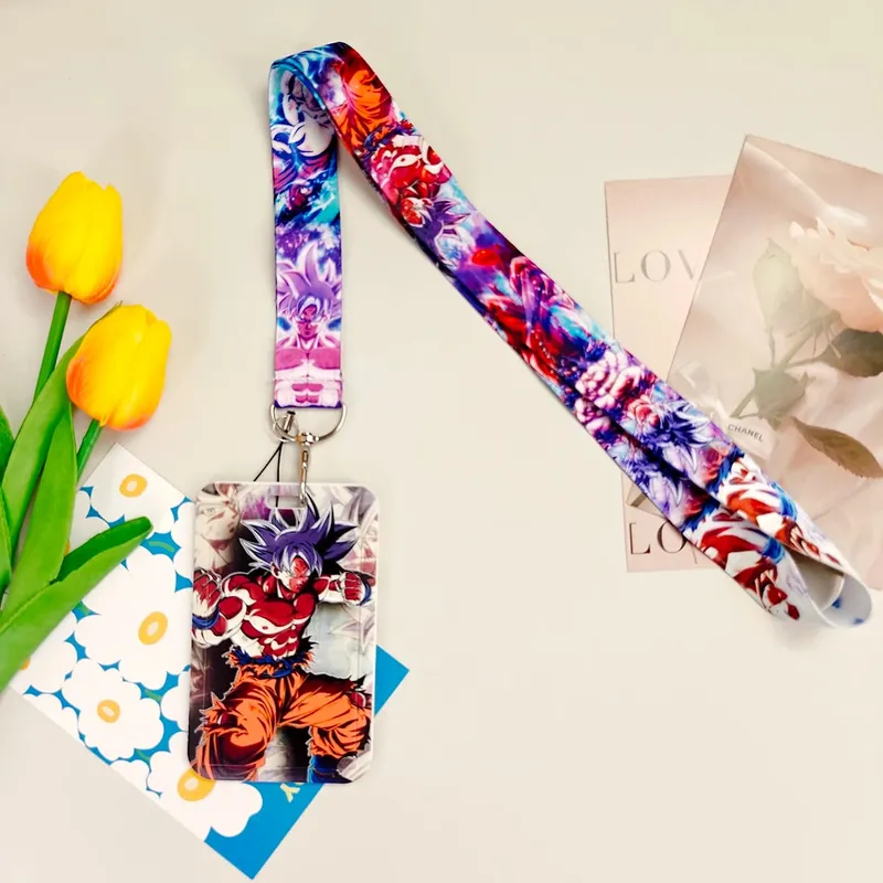 Dragon Ball Credential Holder Japanese Anime Lanyards for Key Neck Strap For Card Badge Gym Keychain Keyring Accessories Gifts — image 15