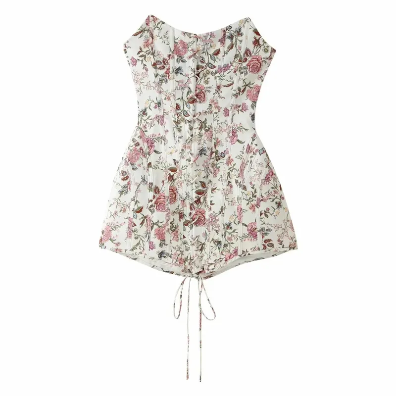 ผู้หญิง Rust Lace Patchwork Midi Dress Boho สแควร์คอหลวม Flowy ชุดลำลองสุภาพสตรีฤดูร้อนวันหยุดชุด