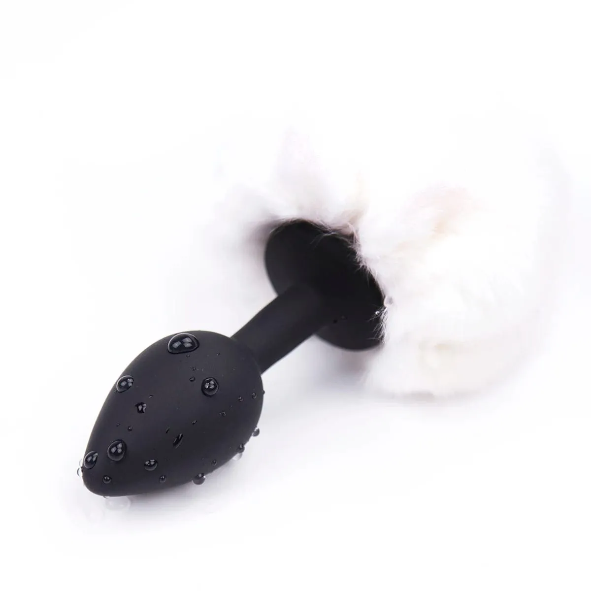 Slicone Butt Plug Behåret Bunny Tail Kanin Hale Glat Anal Plug Cosplay Sødt sexlegetøj til kvinder Erotisk voksenlegetøj Sexprodukter — image 5