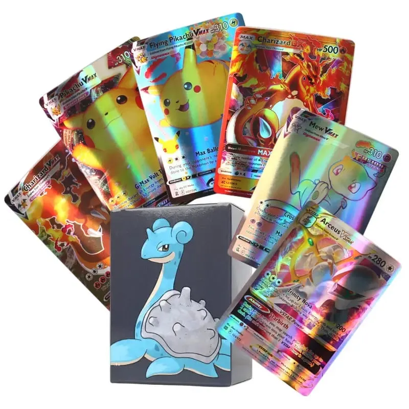 60/100Pcs Pokemon Shiningการ์ดภาษาอังกฤษรุ่นMEGA GX Vmaxแท็กEX Proxyคอลเลกชันการ์ดของเล่นเด็กของขวัญ — image 15