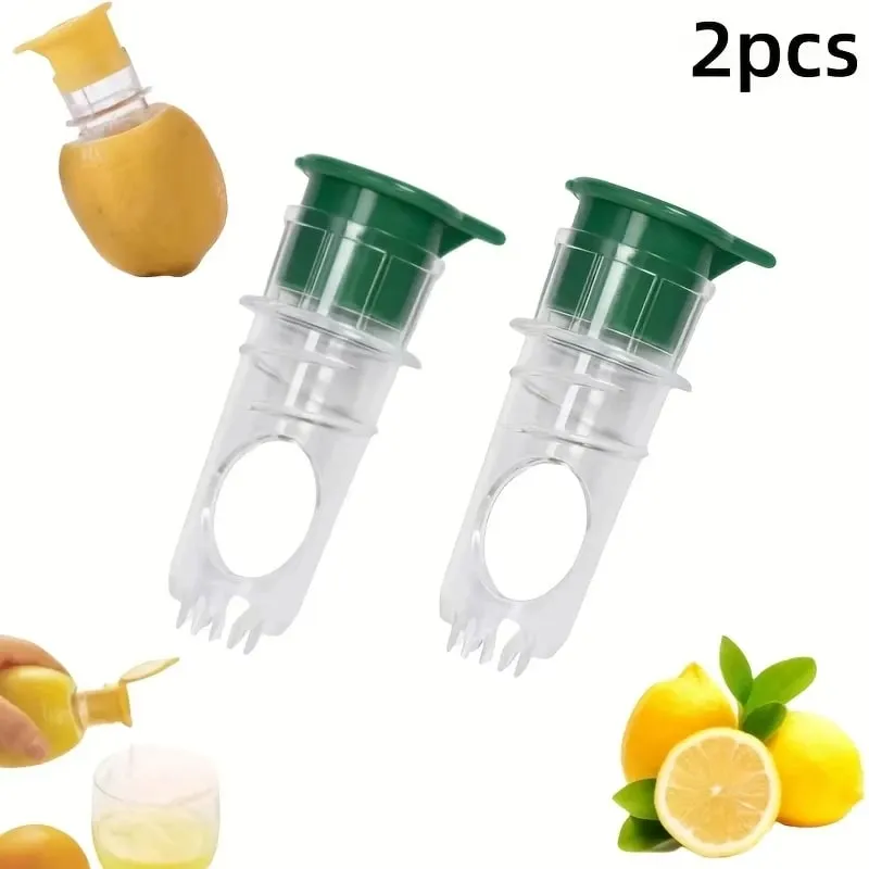 1/2pcs Mini Spremiagrumi Limone Spremiagrumi Portatile Con Coperchio Spremere Lime per Cocktail Facile Estrattore di Succo di Freschezza Preservare — image 13
