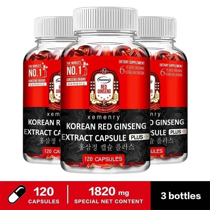 Koreanisches Nahrungsergänzungsmittel mit rotem Ginseng – hohe Wirksamkeit für Energiefokus, Leistung, Vitalität und Immununterstützung – für Männer und Frauen — image 9