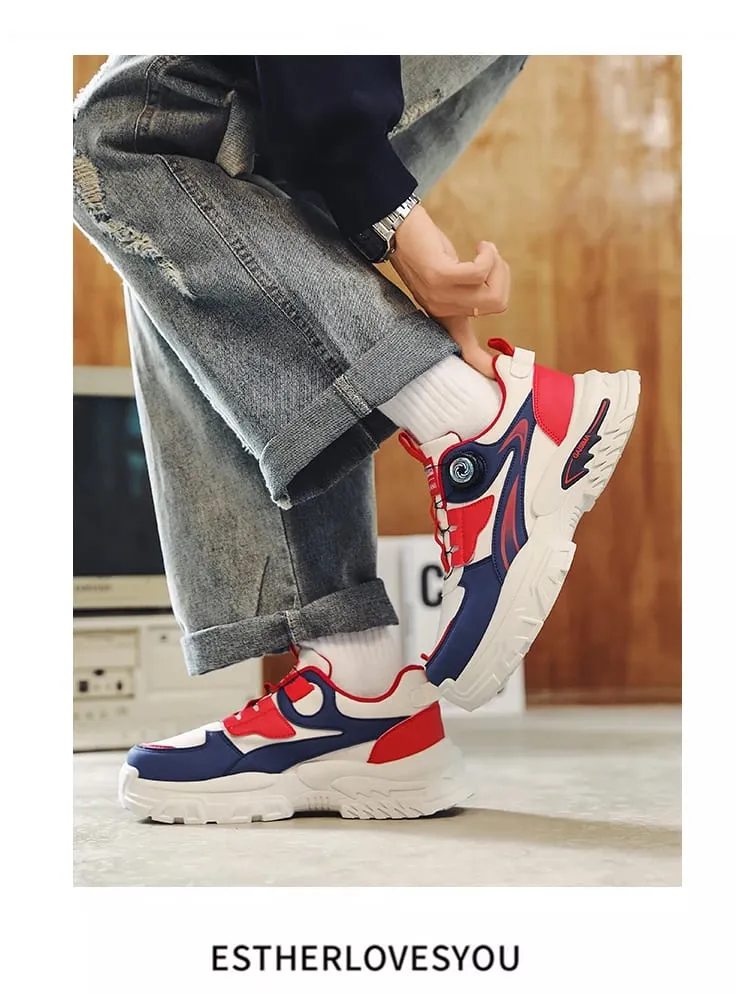 Herbst Neue Herren Vielseitige High-Top Trendige Laufschuhe Mit Dicken Sohlen Lässige Mode Turnschuhe Geeignet für Outdoor-Sportarten — image 7