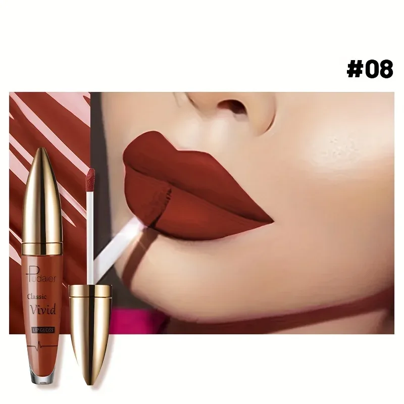 Smalto labbra opaco ad alta pigmentazione - Rossetto liquido a lunga tenuta a prova di sbavature Regali per San Valentino Regalo per la festa della donna
