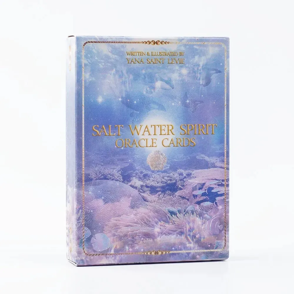 Salt Water Spirit Oracle Cards English Visions Divination Edition Deck Board Playing Games — image 6