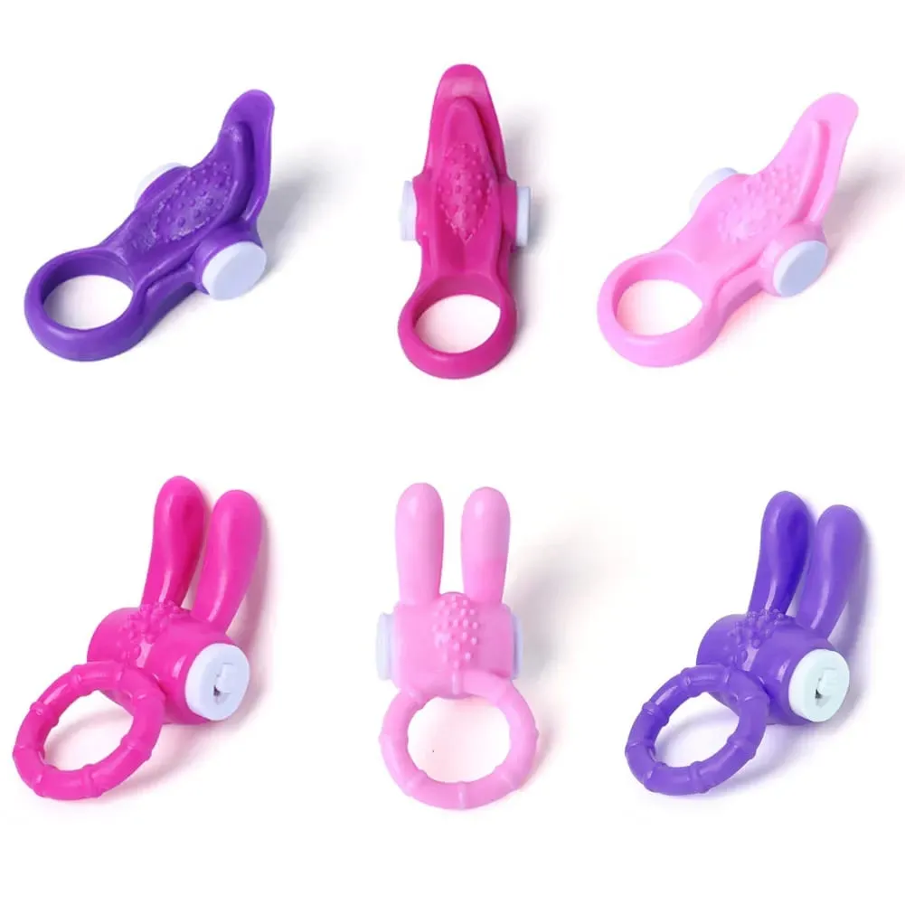 Anello vibrante per pene stimolatore clitorideo orgasmo blocco anelli per cazzi vibratore per uomo ritardare l'eiaculazione giocattoli erotici per coppie — image 1