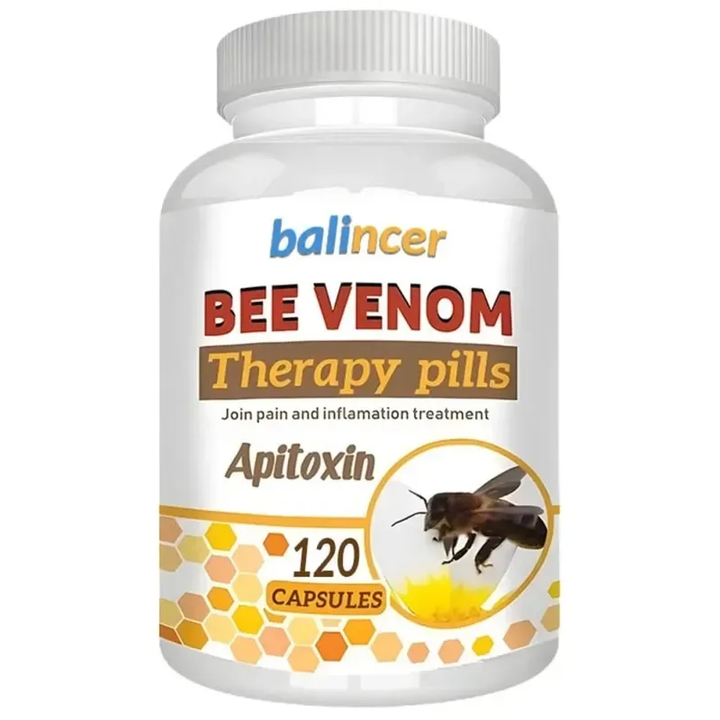 Bee Venom Extract Capsules - Relieves Joint Pain Promotes Bone Health Support Immunity — image 8