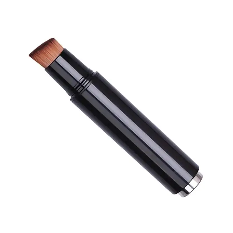1pc pincéis de maquiagem oblíquos pincéis de base ferramentas de maquiagem portátil pincel 16cm — image 1