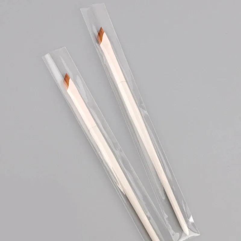 1 Buah Kuas Eyeliner Pisau Peningkatan Kuas Alis Datar Sudut Halus Ultra Tipis Kuas Rias Di Bawah Mata Hadiah Kuas Detail Tepat — image 6