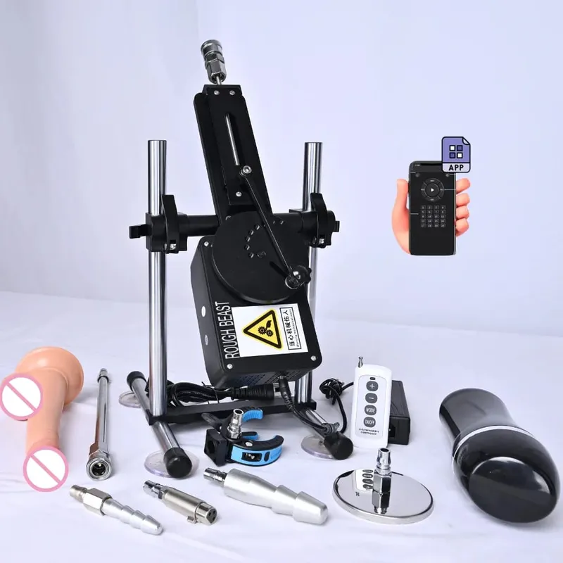 Kaba Beast A5/A6 70W Seks Makinesi APP Kontrolü ile Otomatik Mastürbasyon Yapay Penis Çiftler için Kadın Erkek Yetişkin Erotik Oyuncaklar Sextoy — image 17